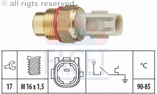 MUSUR FAN-AVENSIS 1.6 16V 97>>  (FACET)