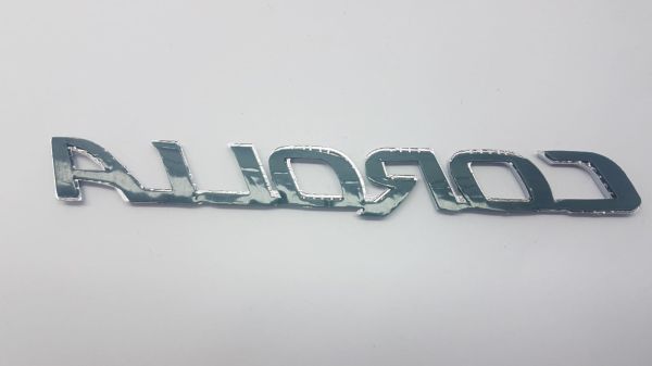 Yazı Corolla 2002-2018 Arka