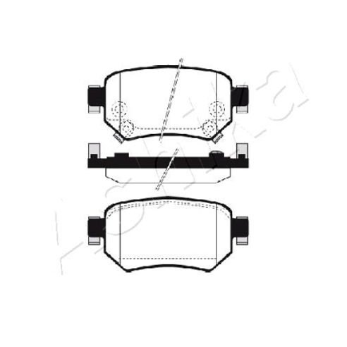 ARKA FREN BALATA - MAZDA-6 13-