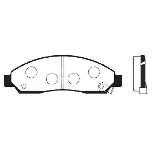 ON FREN BALATA - D-MAX 07-12