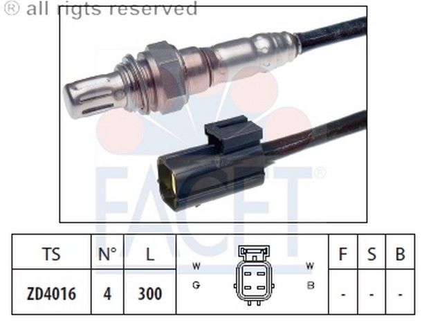 SENSOR OKSIJEN-ACCENT 95>00 1.3 12V  (FACET)