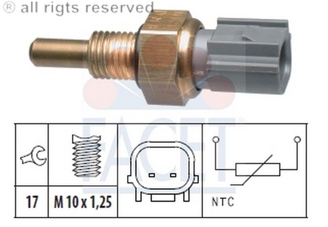 SENSOR SICAKLIK (DIS ORTAM)-CIVIC 07>>/ACCORD 08>>/CRV 07>>  (FACET)