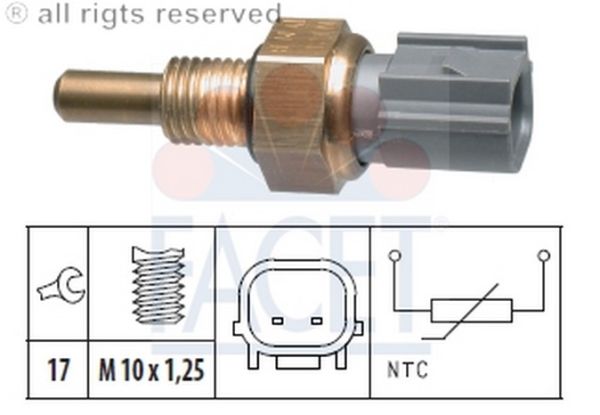 SENSOR SICAKLIK (DIS ORTAM)-CIVIC 07>>/ACCORD 08>>/CRV 07>>  (FACET)