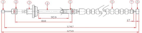 ON EL FREN TELI- HILUX-LN145 98-