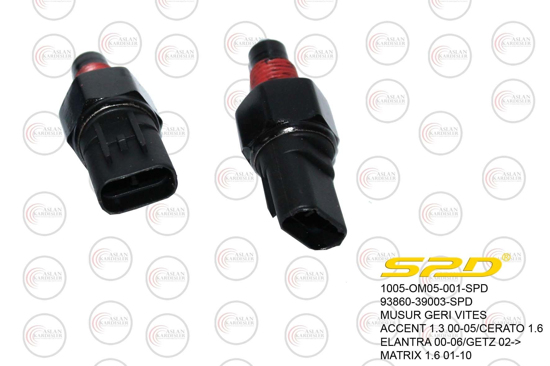 MUSUR GERI VITES-ACCENT 1.3 00-05/CERATO 1.6/ELANTRA 00-06/GETZ 02->/MATRIX 1.6 01-10