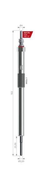 NAVARA 2016- 2,3 DCI YS23 / MASTER III 2013- 2,3 DCI KIZDIRMA BUJİSİ