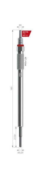 L200 CR 2015- 4N15 2,4 DI-D EURO 6 KIZDIRMA BUJİSİ