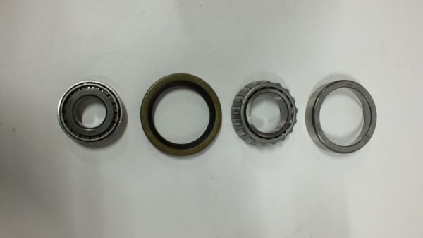 BONGO K2500 - K2700 / HI-BESTA RULMAN ÖN TEKER KİTİ  ( 2 BİLYA - 1 KEÇE )