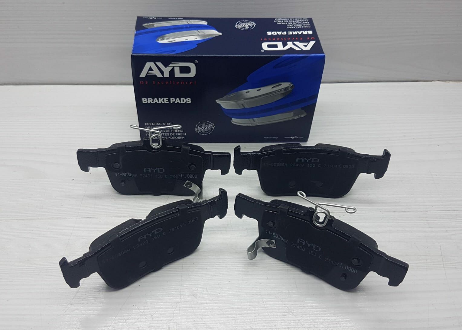 BALATA ARKA CIVIC 16- ÜSTE KULAKLI