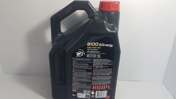 Yağ 5W30 5Lt Motul Eco-Nerğy 8100