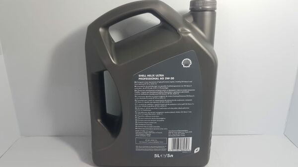 Yağ 5W30 5Lt Shell Helix Ultra Pro. Ağ