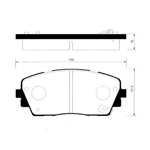 ON FREN BALATA - PICANTO 13-> / I20 BENZ. 12-14