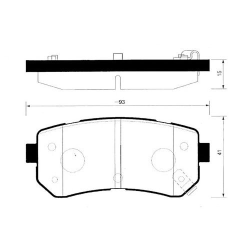 ARKA FREN BALATA - SPORTAGE 11-> / IX35 11-> / PICANTO 13- /