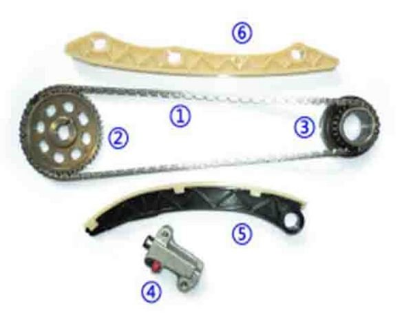 CIVIC 2006-2012 / ACCORD 2008- / CRV 2007- MOTOR ZİNCİR TAKIMI (6 PARÇA)