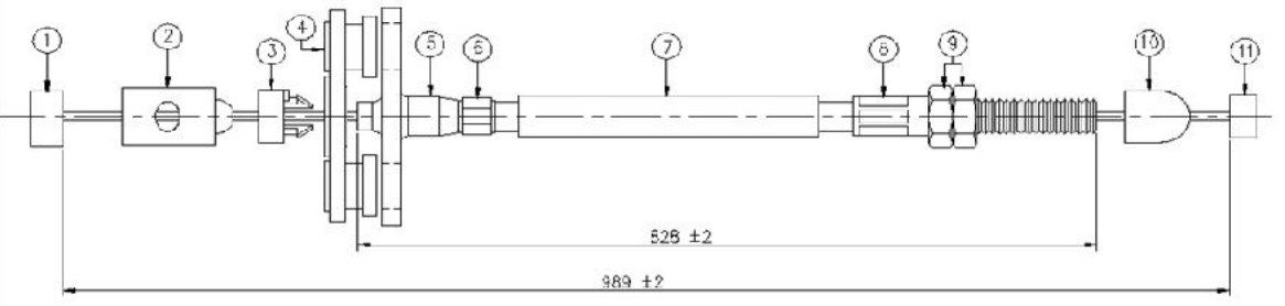 GAZ TELI- HILUX-LN85-106 89-97