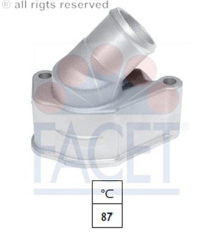 TERMOSTAT(..-87C)-EVANDA/EPICA/REZZO 2.0  05>  (FACET)