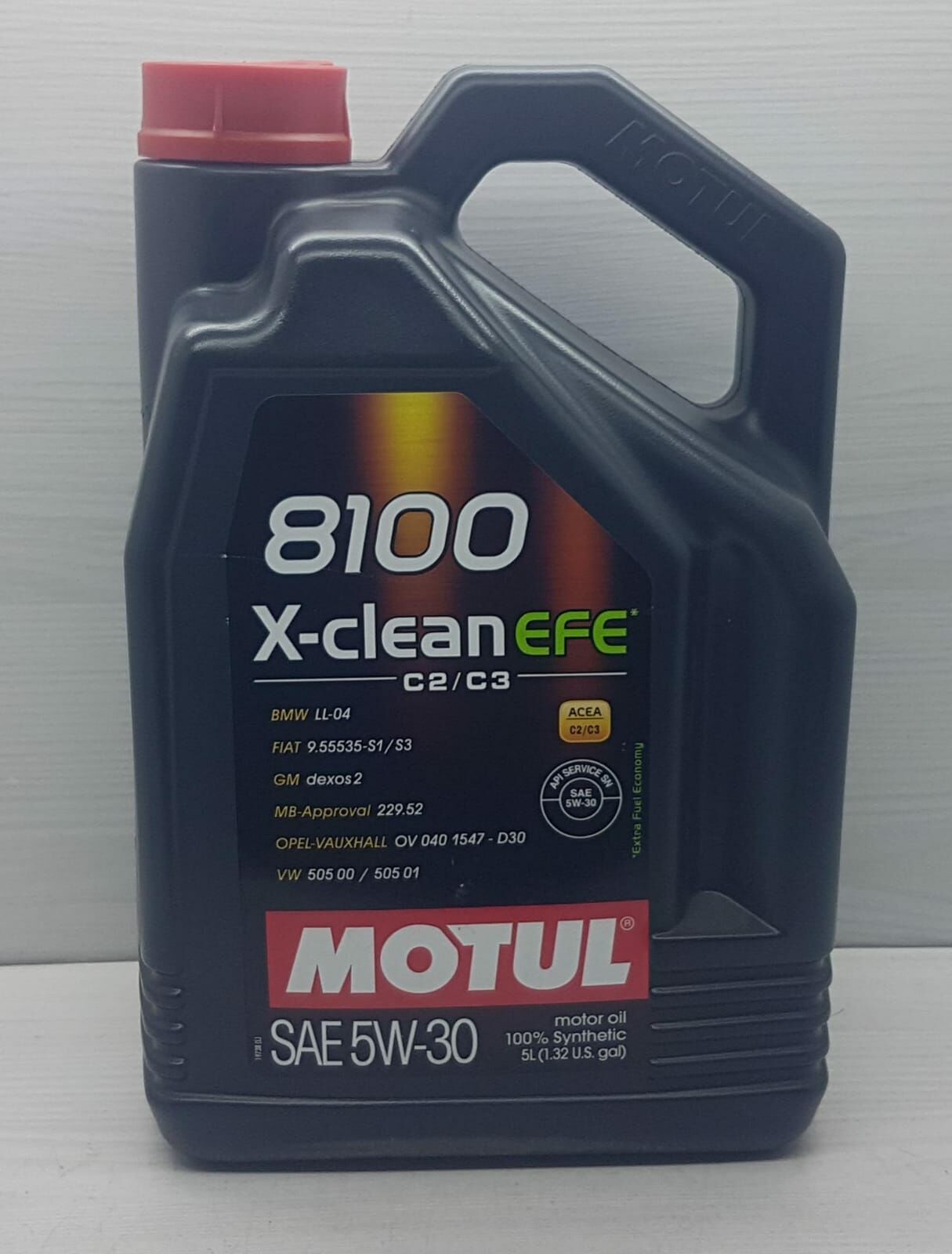 Yağ 5W30 5Lt Motul X-Clean Efe Partikullu