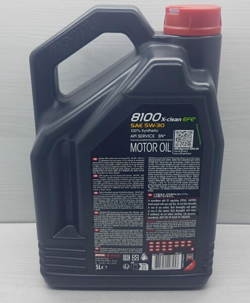 Yağ 5W30 5Lt Motul X-Clean Efe Partikullu