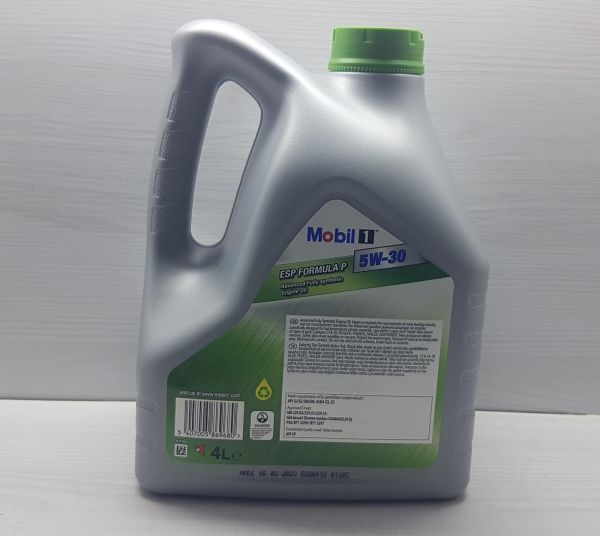 YAG 5W30 4LT MOBIL 1 ESP FORMULA D2