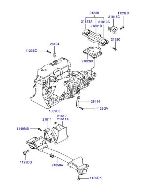H 100 KMY 2004- ŞANZIMAN TAKOZU