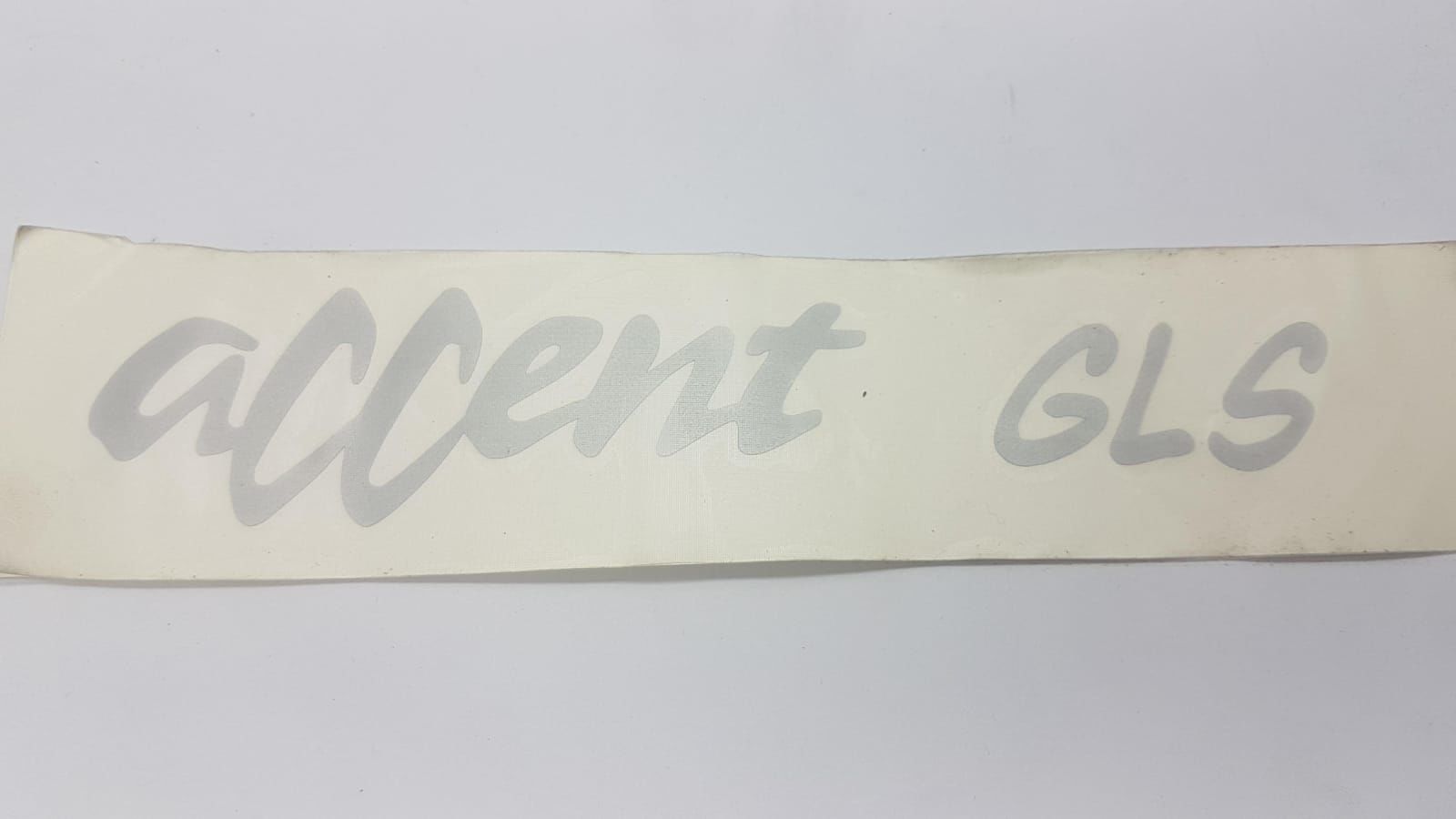 Yazı Accent gls gri Kağıt