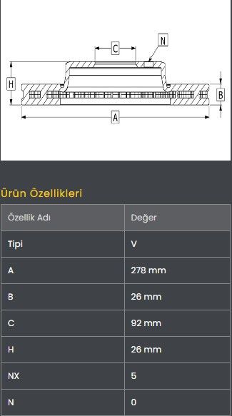 FREN DISKI ON (278-5)- CONNECT 02-13
