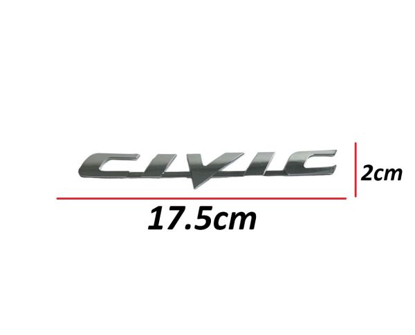YAZI CIVIC 06-11 ARKA (CIVIC YAZISI)