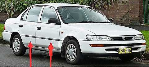Kapi Bandi Corolla 93-98 Tkm ÇEVRE ÇITA