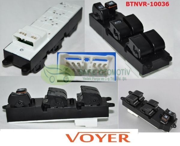 DUGME CAM YARIS 99-05 SOL DORTLU