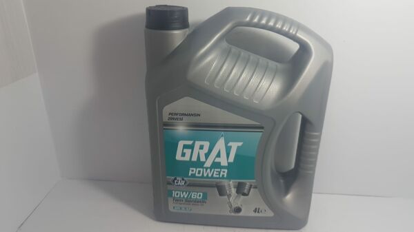 Yağ 10W60 4Lt ğrat