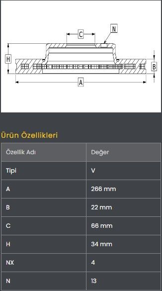 FREN DISKI ON (300-5)- DUCATO III 14- / BOXER III 14- / JUMPER III 14-