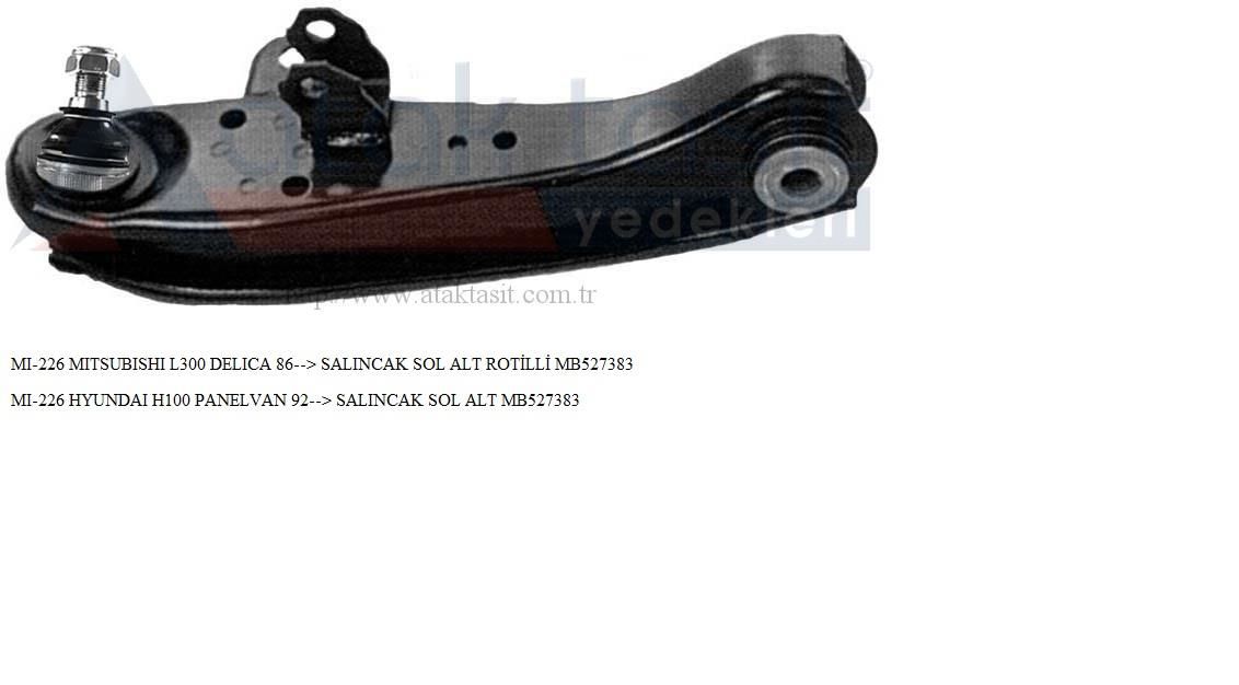 salıncak H100 Sol Alt