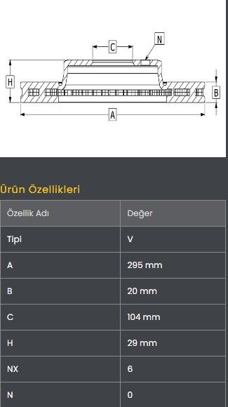 FREN DISKI ON (295-6)-PATROL  89-