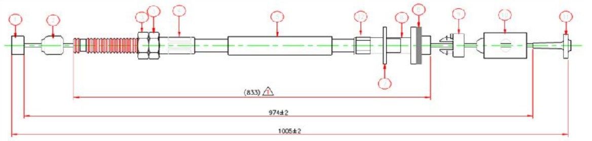 GAZ TELI- HILUX-LN85-106 89-97  (78180-35080)