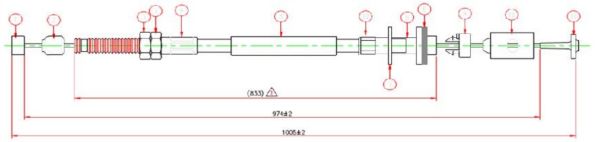 GAZ TELI- HILUX-LN85-106 89-97  (78180-35080)
