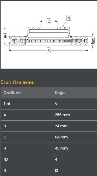 FREN DISKI ON (256-4)- PROTON PERSONA 94-00