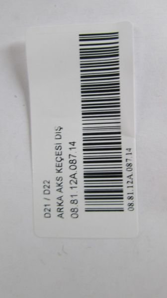 D21 / D22 ARKA AKS KEÇESİ DIŞ
