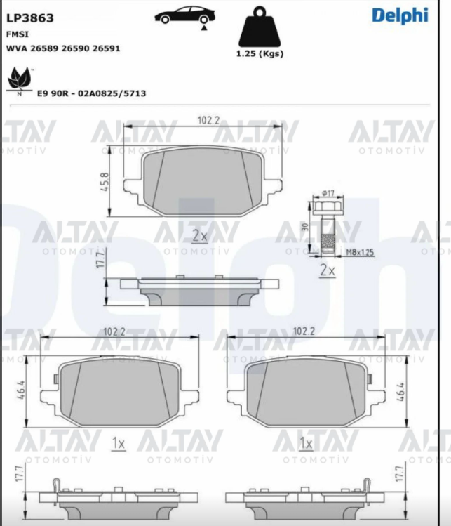 BALATA ARKA QASHQAI 21-