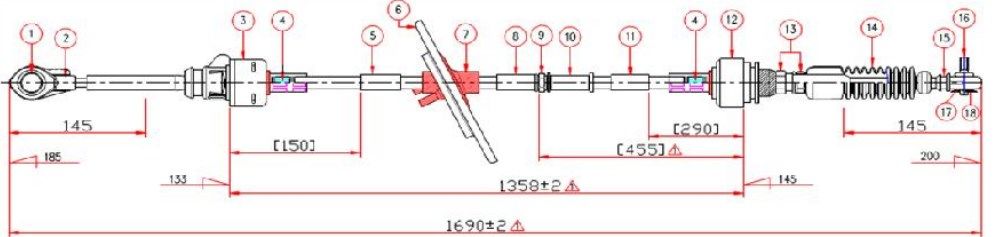 TEL VITES- RAV4 (AT) 01-05