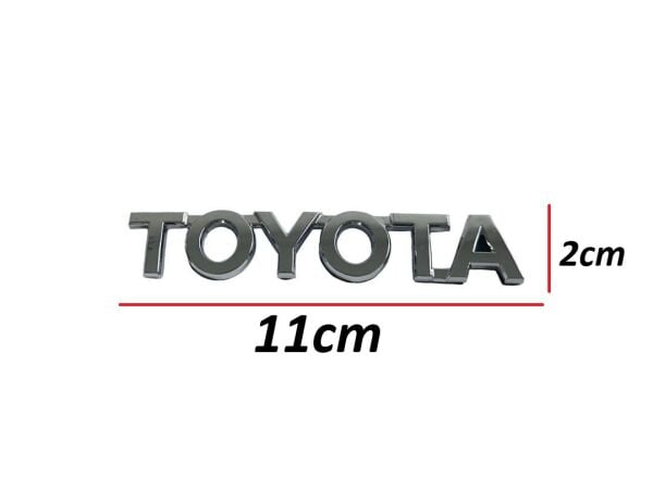 YAZI COROLLA 07-18/YARİS 06-14 ARKA (TOYOTA  YAZISI)