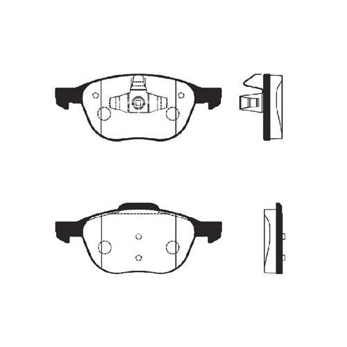 ON FREN BALATA - MAZDA-3 03-13 / FOCUS 04-08 / VOLVO S40 04-