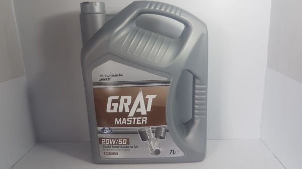 Yağ 20W50 7Lt ğrat