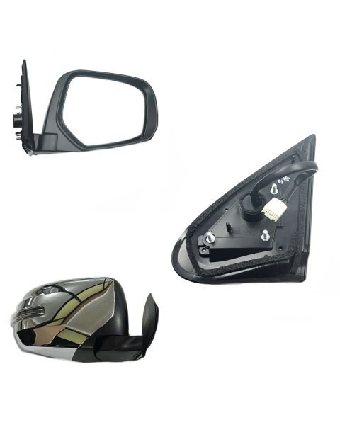 AYNA DİKİZ L200 15-18 RH (ELEKTRİKLİ/KATLANIR/  SİNYALLİ/KROM/7 FİŞLİ)