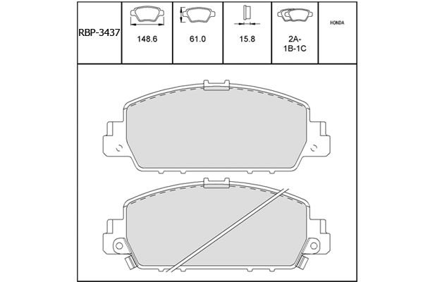 ON FREN BALATA - HRV 15- / ACCORD 22-