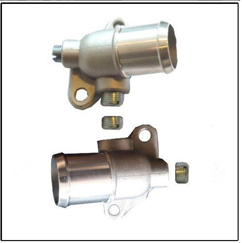 MOTOR SU CIKIS BORUSU UST (ALUMINYUM KAPAK)- STAREX TCI 03- / H100-KAMYONET TCI 04- / BONGO TCI 04- / H100 94- / L300 86- / STAREX LIBERO 02-