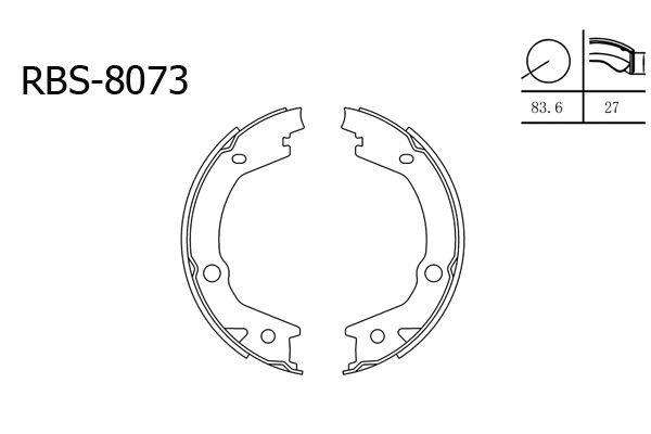 EL FREN BALATA - SPORTAGE / TUCSON 04-10 / SANTAFE 01-06 / TRAJET 00-08 / ELANTRA 00-06