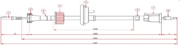 KILOMETRE TELI- H100 94-08