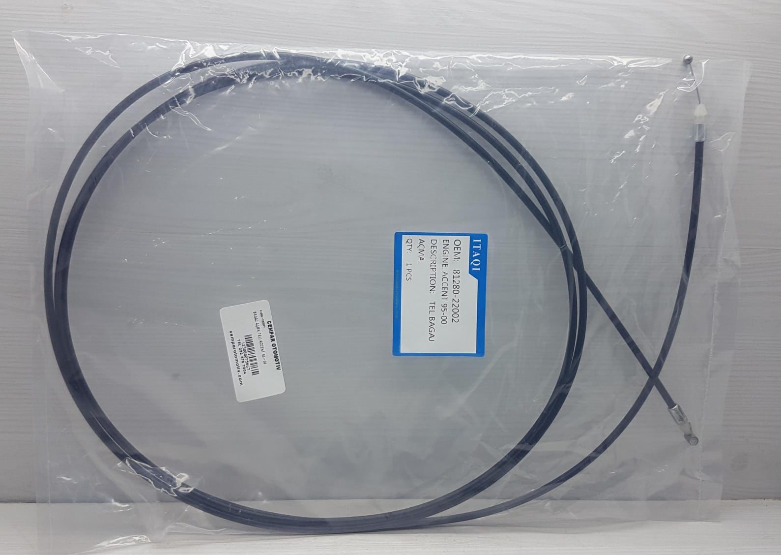 BAGAJ AÇMA TELI ACCENT 1995-2006