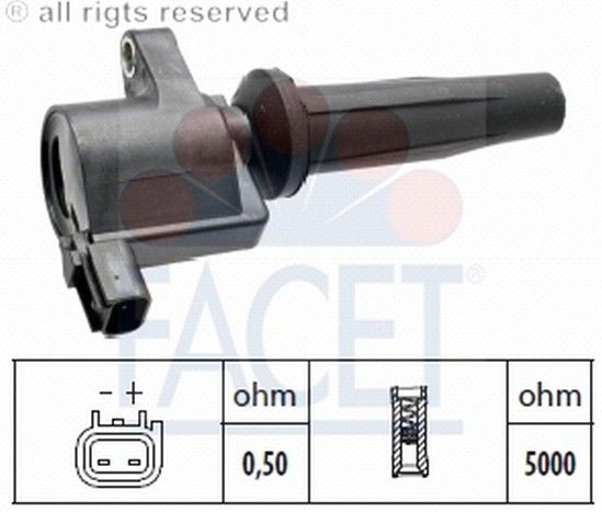 BOBIN ATESLEME (PIPO TIP)-FOCUS 04>/MONDEO 07>/S40 04>  (FACET)