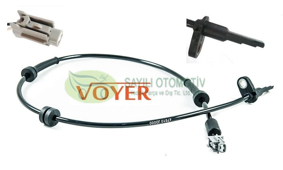 SENSOR ABS QASHQAI 07-13 ON SAG/SOL